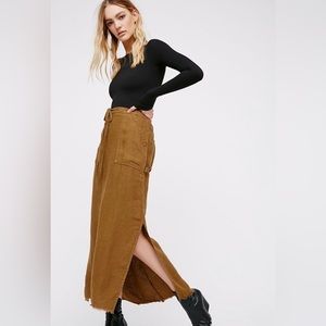 Free people cargo skirt